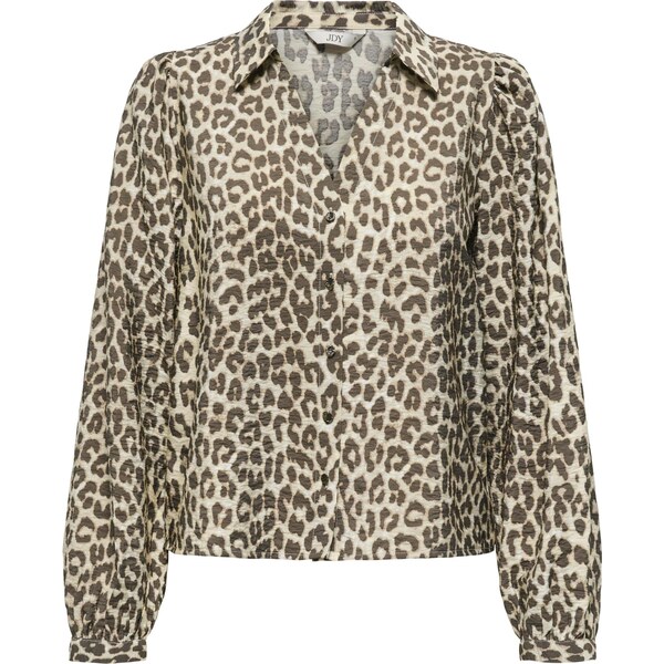 JDY Blúzka JDYBEATRICE béžová / čierna 65835889