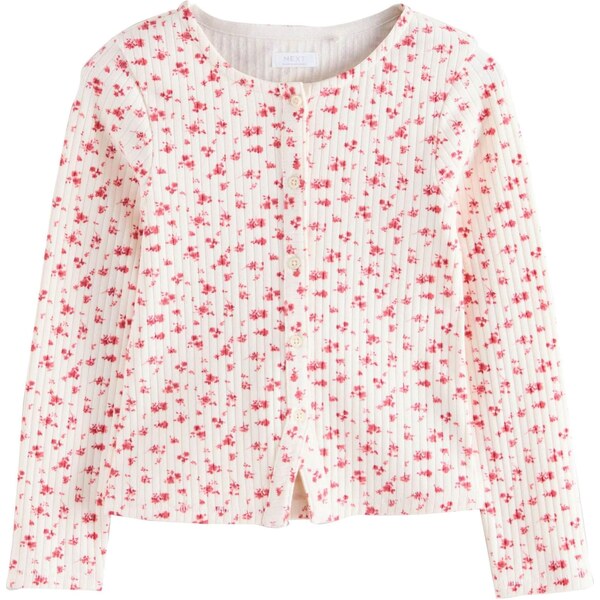 Next Kardigán ružová / biela 65894224