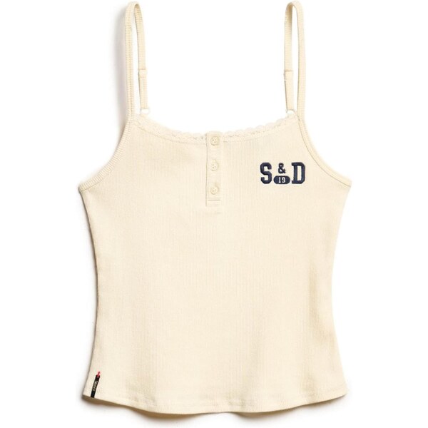 Superdry Top Athletic Essentials béžová 65873695