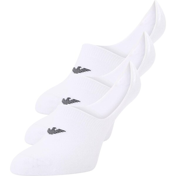 Emporio Armani Ťapky čierna / biela 65836154