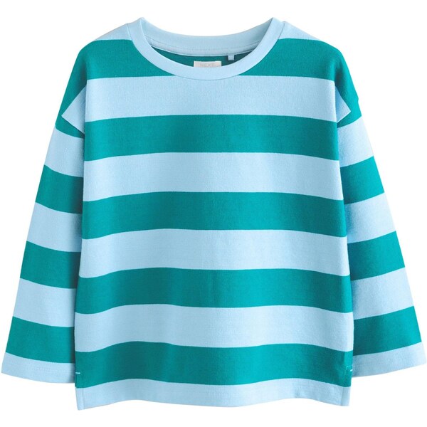 Next Tričko svetlomodrá / smaragdová 65893407