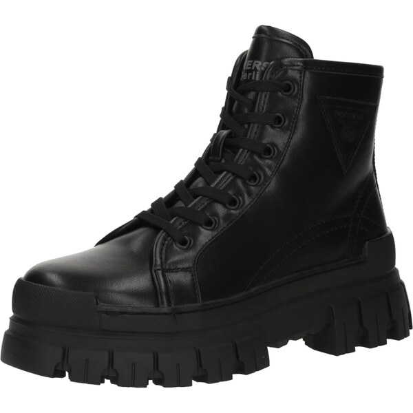 Dockers by Gerli Šnurovacie členkové čižmy čierna 65906826