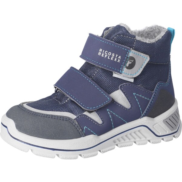 RICOSTA Čižmy ATRIX námornícka modrá / sivá / tmavosivá 65844060
