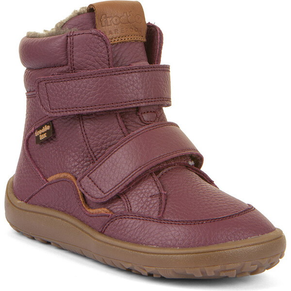 Froddo Zimná barefoot obuv s membránou Fialová 65911459