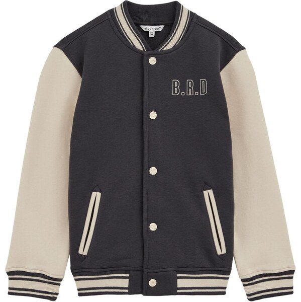 WE Fashion Prechodná bunda sivobéžová / tmavosivá 65887135