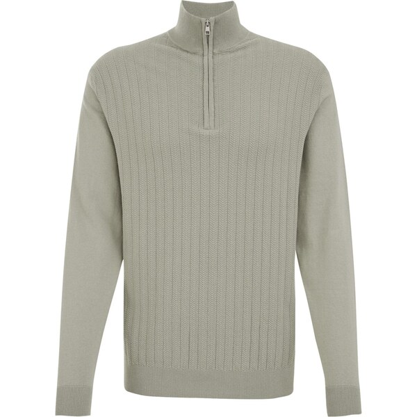 WE Fashion Sveter svetlozelená 65853236