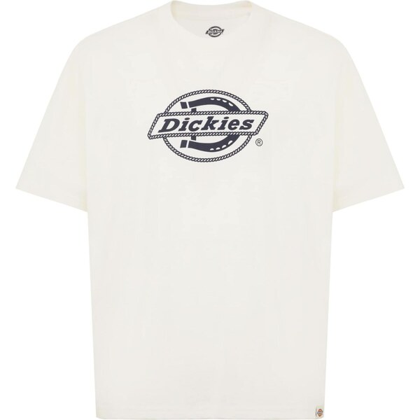 DICKIES Tričko Forth Shaw námornícka modrá / biela 65853293