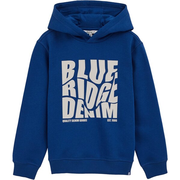 WE Fashion Mikina béžová / kobaltovomodrá 65861638