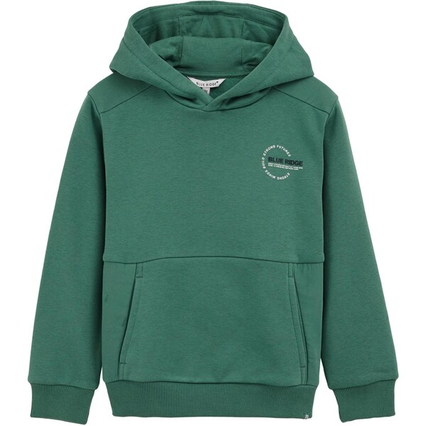 WE Fashion Mikina tyrkysová / čierna / biela 65861641