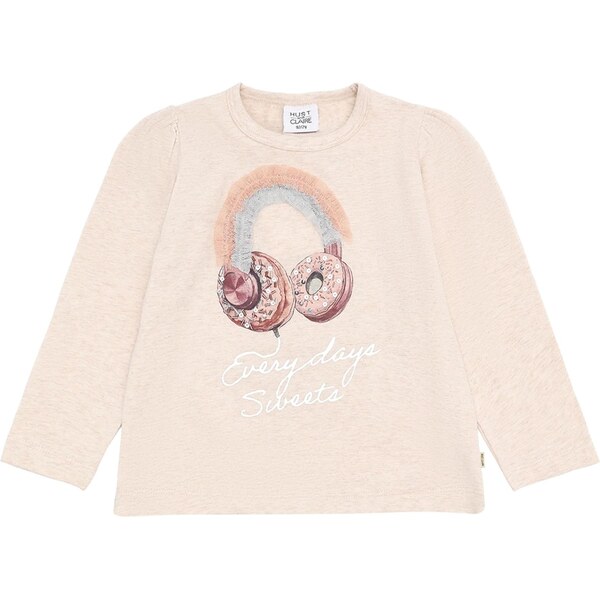 Hust & Claire Tričko Alma béžová melírovaná / svetlomodrá / ružová 65892923