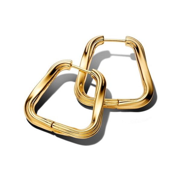 Pandora Krútené pozlátené náušnice Essence Shine 263876C00 66585420