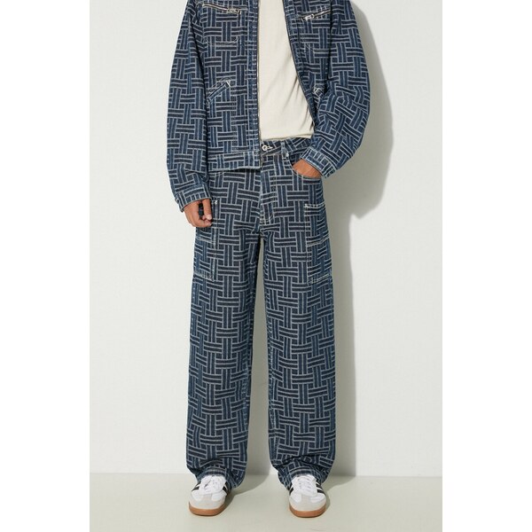 Rifle Kenzo Cargo Monkey Fit Jeans Weave 65855224