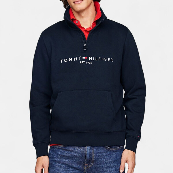 Pánská modrá mikina Tommy Hilfiger 56470 65856681
