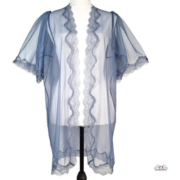 Sieťované Kimono s Čipkou: Luxusný Pocit v Štýle Victorias Secret 46574507