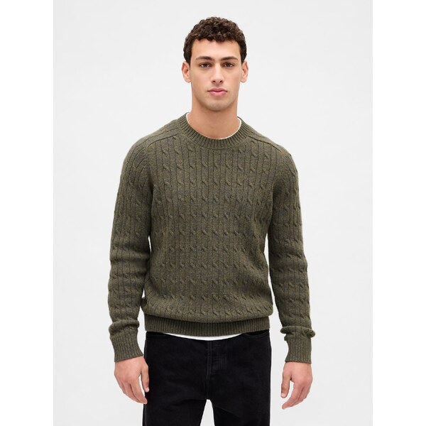 GAP Knitted Merino Wool Sweater - Mens 66313095