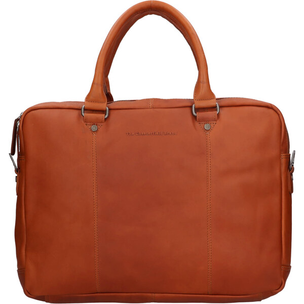 Pánska kožená taška na notebook The Chesterfield Brand Boston - koňak 66061916