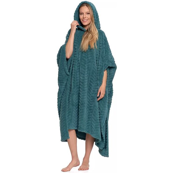 Moraj Mikinová deka Tomte zelená pletený vzor 66080456