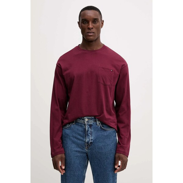 Bavlnené tričko s dlhým rukávom Tommy Hilfiger 65858346