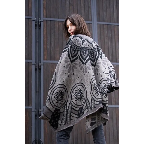 Pončo Art Of Polo 23447 Paisley Zimné 65858137