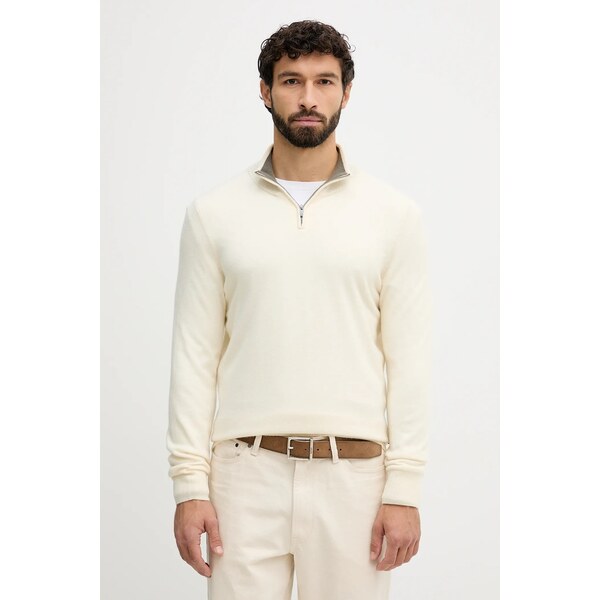 Vlnený sveter BOSS H-Hemarlo 65859469