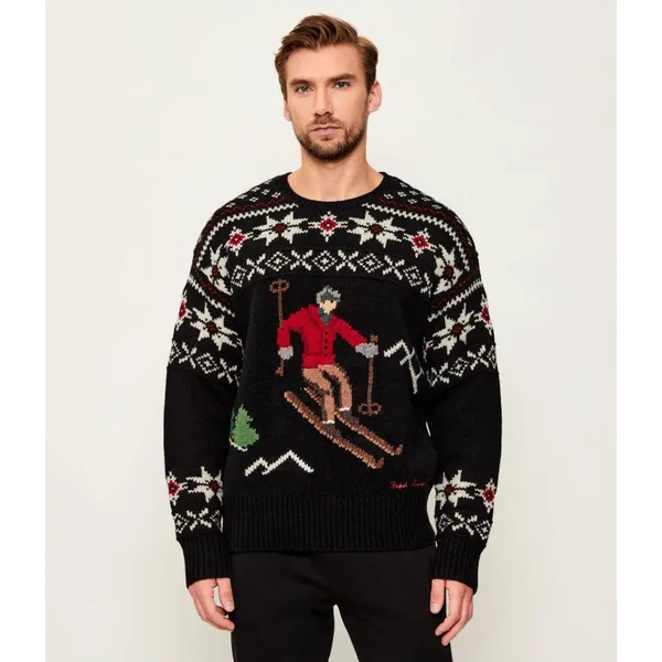 POLO RALPH LAUREN Vlnený sveter | Loose fit 65859754