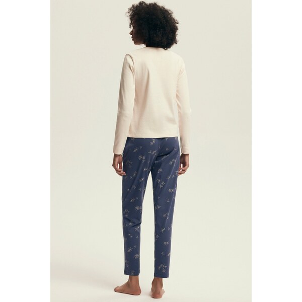 Henderson dámske dlhé pyžamo Delanie - bavlna 65860833