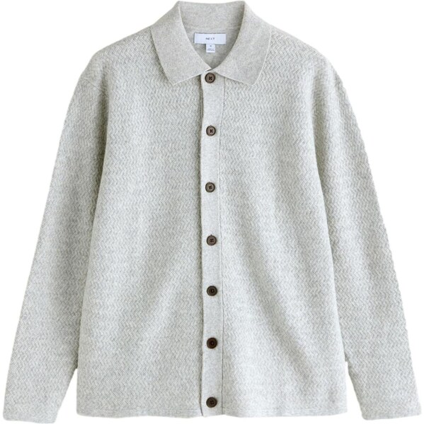 Next Kardigán svetlosivá 65861725