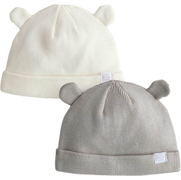 Next Čiapky krémová / tmavošedá 65888066