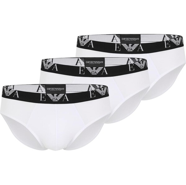 Emporio Armani Nohavičky čierna / biela 65906030