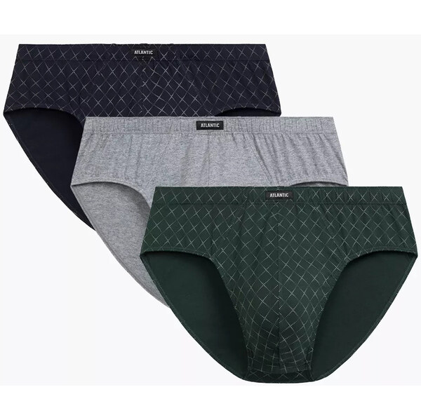 Pánske slipy Atlantic 3MP-205 3-pack 65899959
