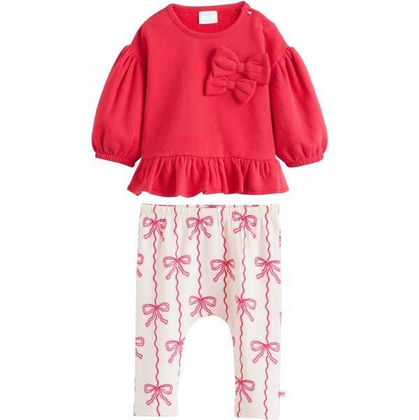 Next Set ružová / červená / biela ako vlna 65893565