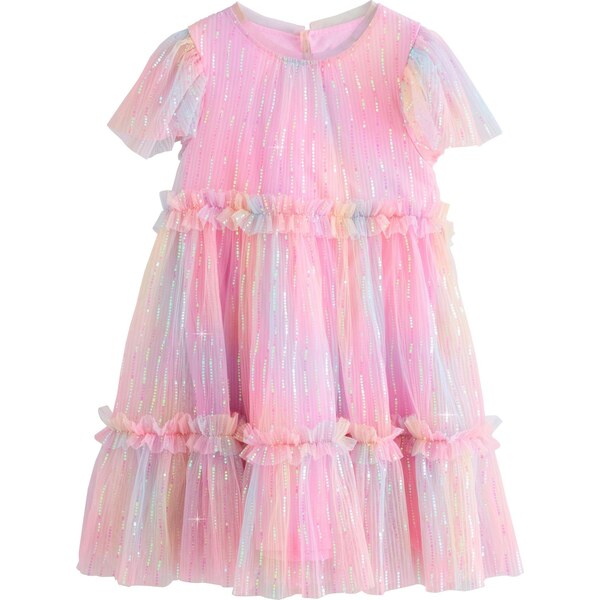 Next Šaty svetlomodrá / oranžová / ružová 65861896