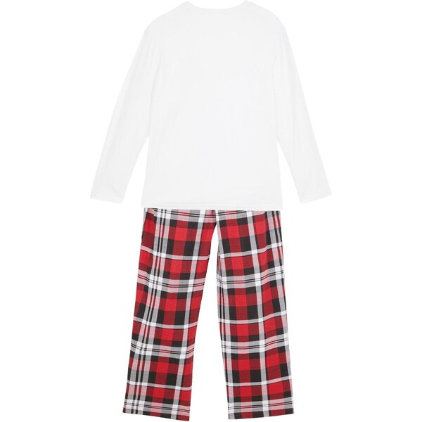 bonprix Pyžamo s bio bavlnou (2-dielne), farba biela 46698905