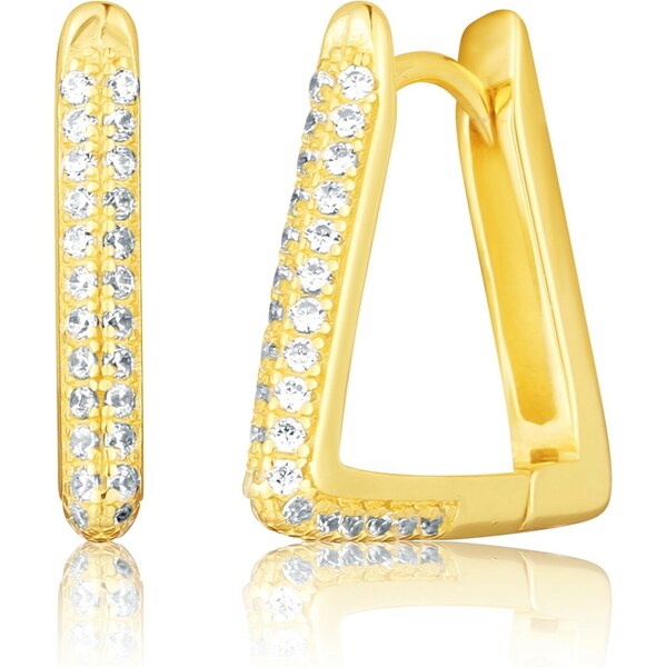 JVD Módne pozlátené náušnice SVLE3099XH2GO00 66583650