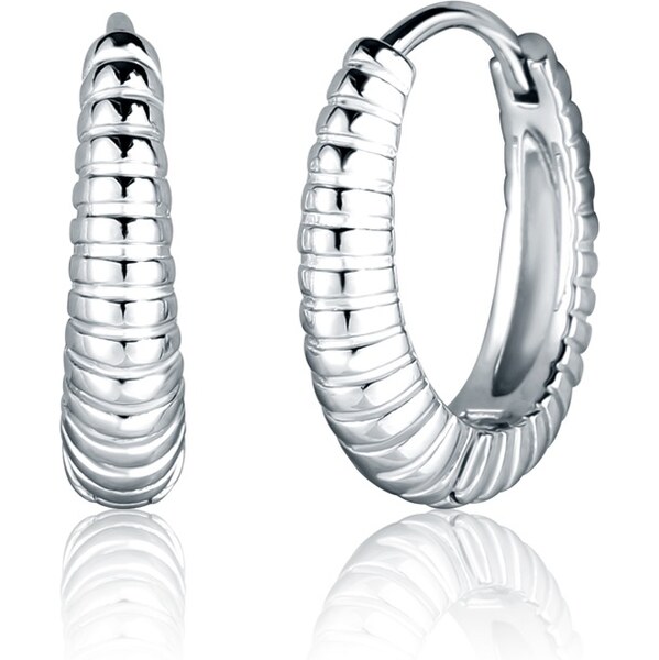 JVD Slušivé strieborné kruhy SVLE2405XK20000 66591689