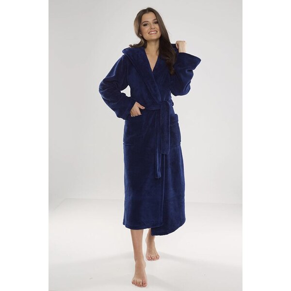 De Lafense Dámsky župan Luna tmavo modrý 19523955