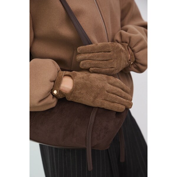 Semišové rukavice Medicine 66512056