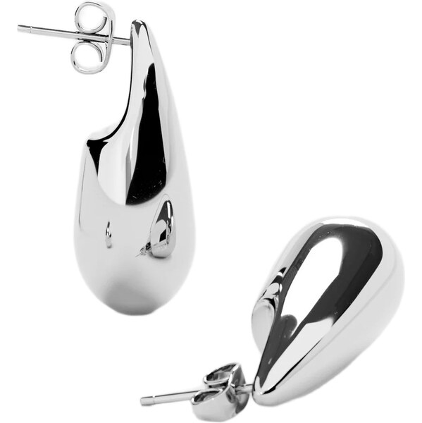 Furiosa Moderné oceľové náušnice Teardrop Drip SE-DRIP-S 66584835