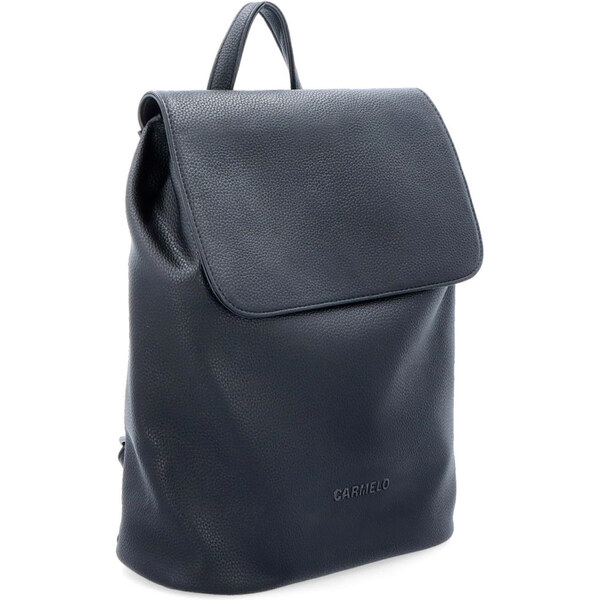 Mestský batoh zo syntetickej kože Carmelo čierna 4276 C 45814490