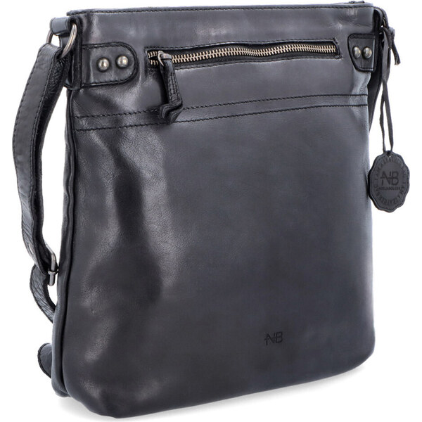 Kožená kabelka crossbody Noelia Bolger čierna NB 2006 C 64019581