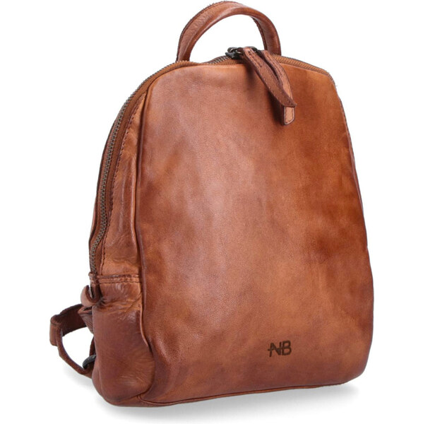Kožený batoh Noelia Bolger koňaková NB 2020 KO 47092130