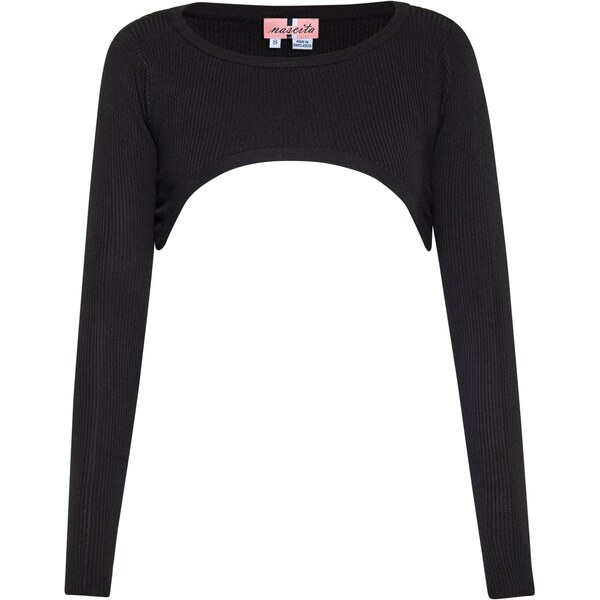 nascita Vyšívaný top čierna 65871646