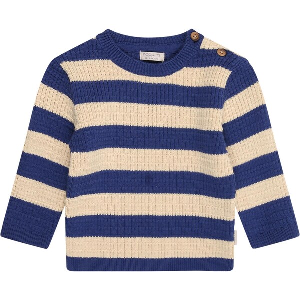 Noppies Sveter Segesta námornícka modrá / biela ako vlna 66008953