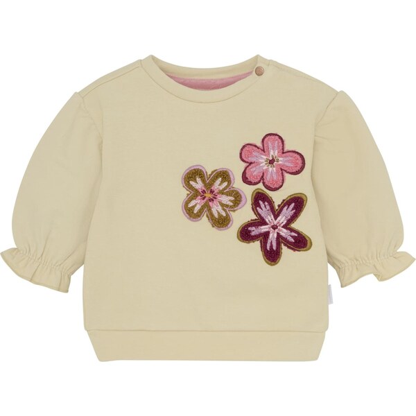 Noppies Mikina Tierra šampanské / baklažánová / ružová 66008856