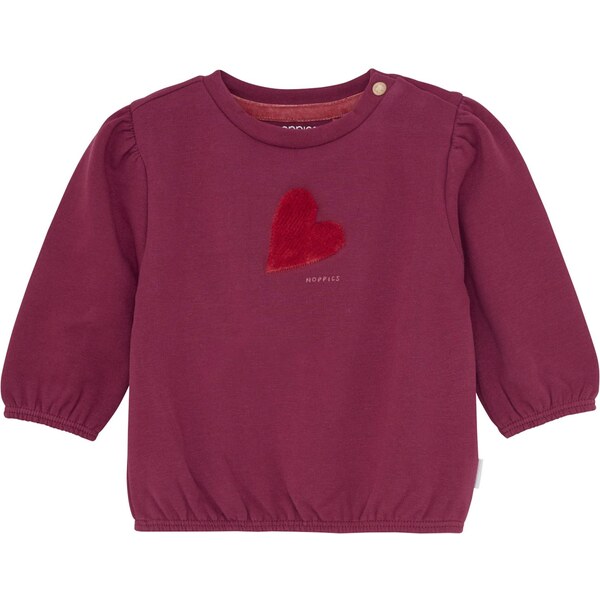 Noppies Mikina Tullahoma červená / vínovo červená 66009007