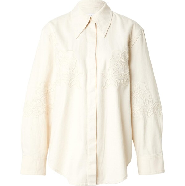 & Other Stories Blúzka prírodná biela 66001924