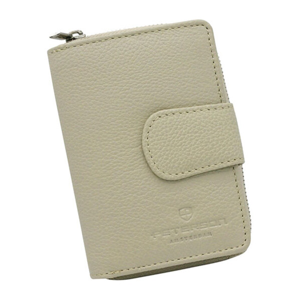Béžová dámska kožená peňaženka Peterson 65897229