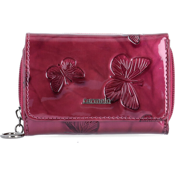 Dámska kožená peňaženka Carmelo ružová 2105 M F 65897342