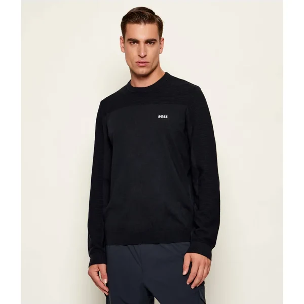 BOSS GREEN Sveter KN_Momentum-X CN | regular fit | s prímesou vlny 65900415