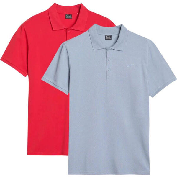 Pánska polokošeľa 4F (SADA 2 KOŠIEL) 2P-SS-4FWSS25TPTSM407-92S 65901876